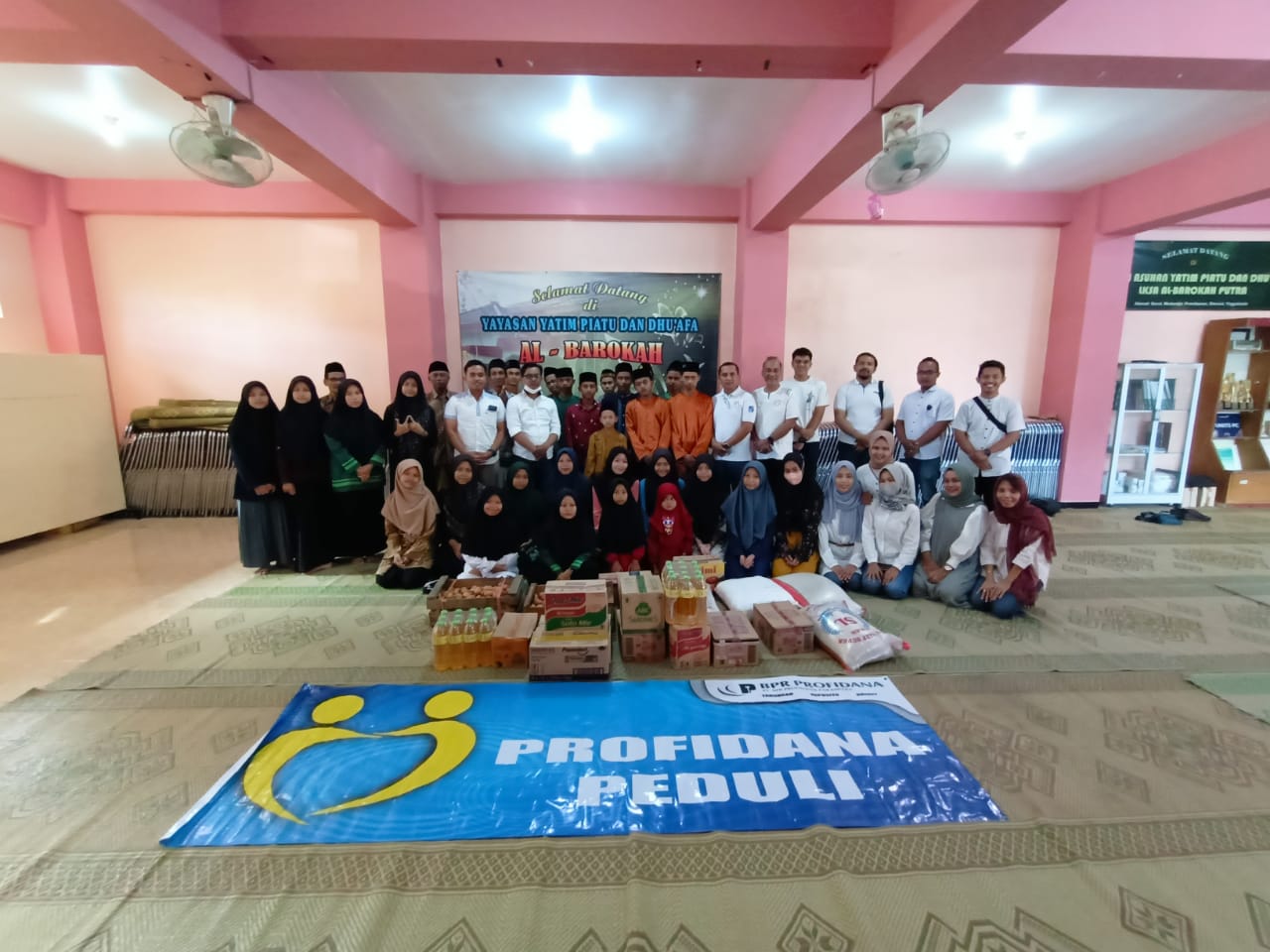 Profidana Peduli Bakti Sosial Panti Al Barokah Putra